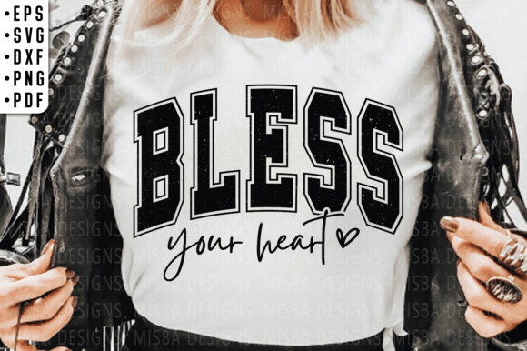 Bless Your Heart Svg Png: Sarcastic Southern Charm for Designers