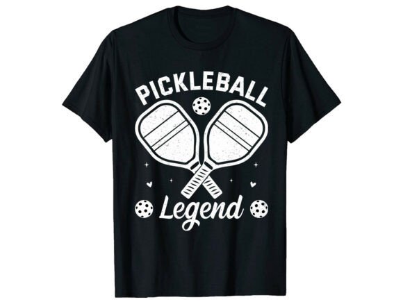 Pickleball Legend Player Funny T-Shirt: Court-Ready Humor