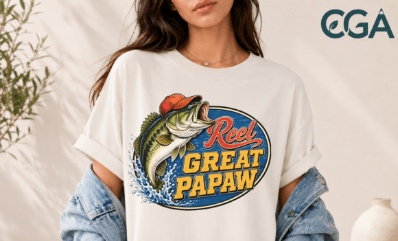 Reel Great Papaw Bass Fishing PNG: More Than Just a Graphic