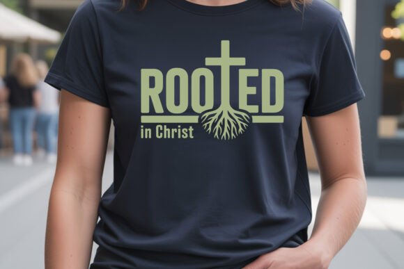 Rooted in Christ Faith SVG Clip: Designing with Purpose